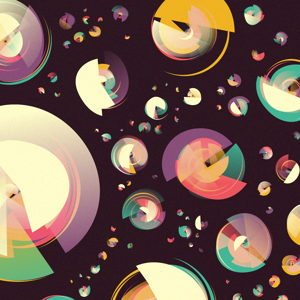 Twistings / Curated ~ Circles - Zoomed in