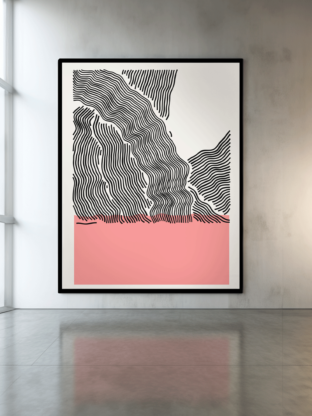 wavʌves #1 as a giant print