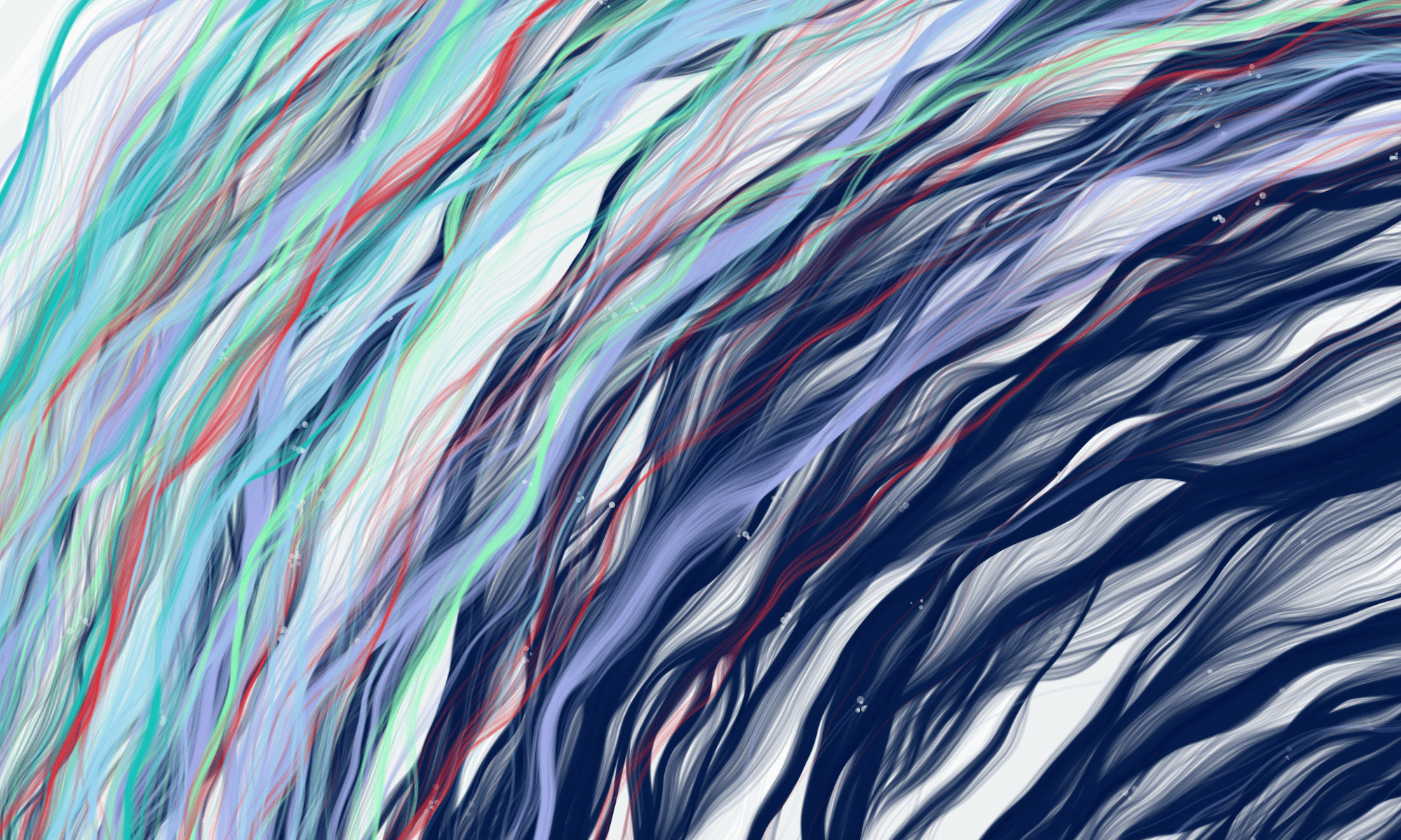 A close-up look of the Maritime Energy Demand artwork