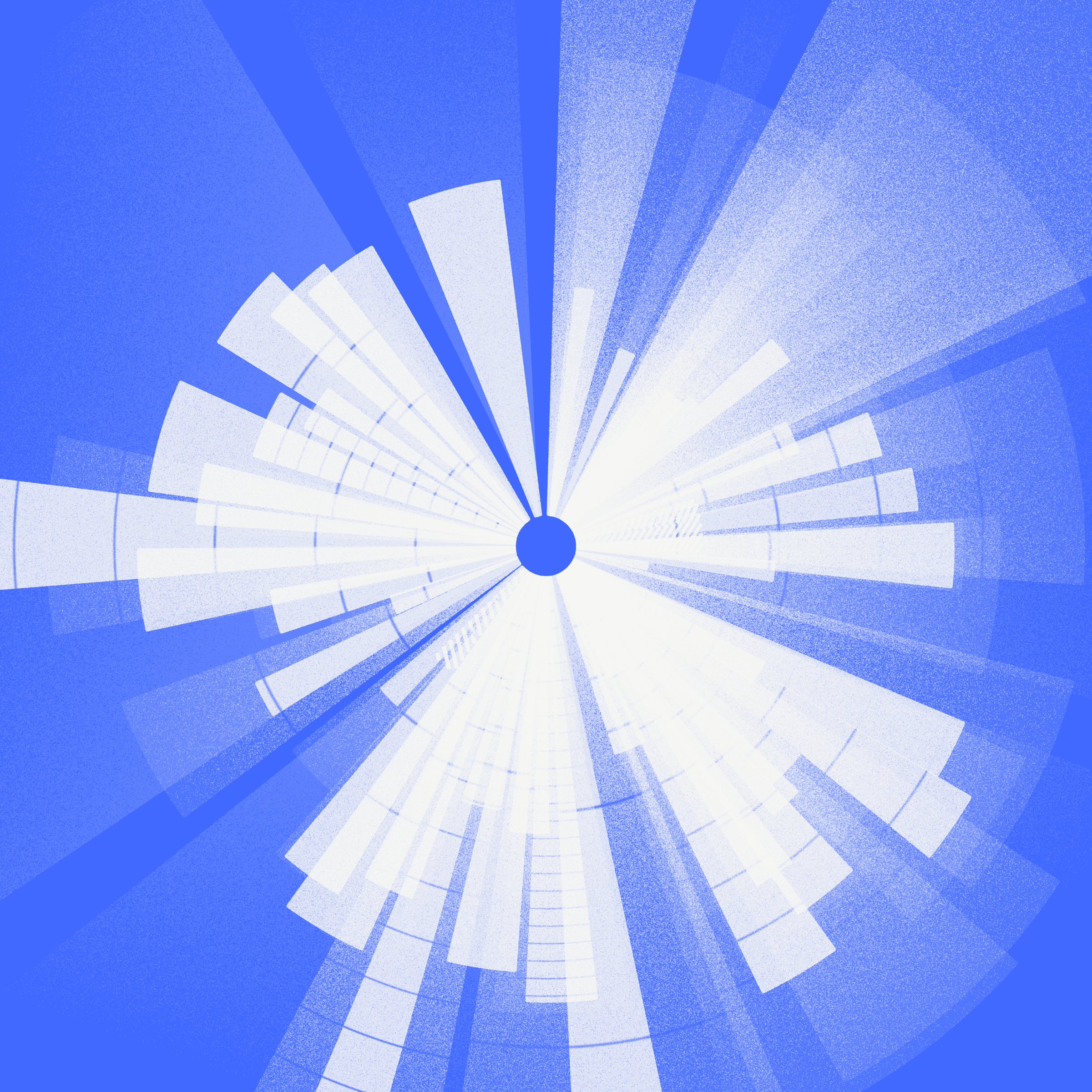 The blue monochrome version