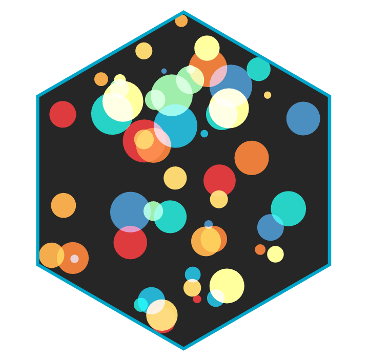 The hexagon that was on the intro slide for the color blending section