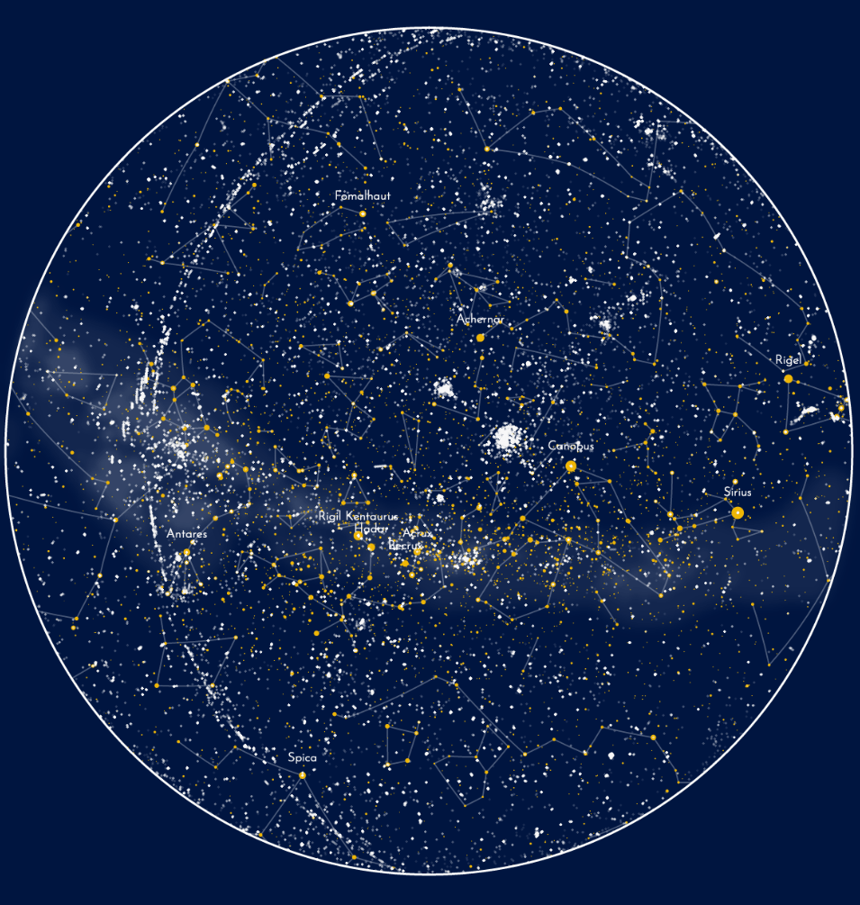 Illustration for Hubblecast 77: Hubble and the Bermuda Triangle of space.